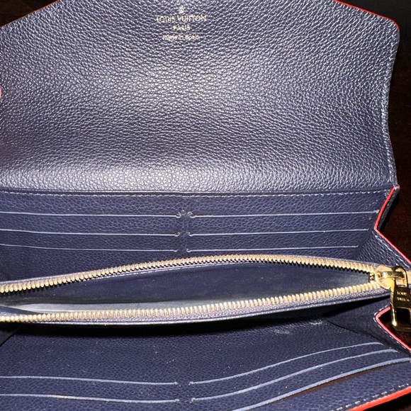 Louis Vuitton Sara wallet Marine Rouge - Picture 2 of 4